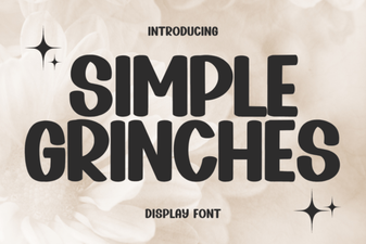 Simple Grinch Fonts for Your Holiday Projects